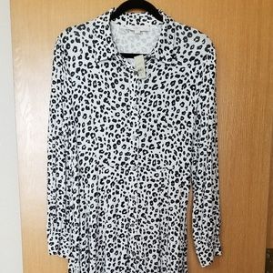 Loft Animal Print Dress